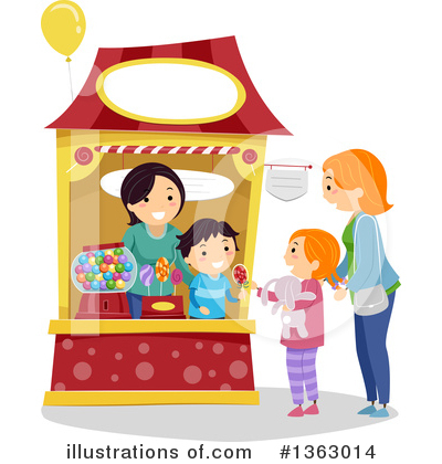 Booth Clipart #1363014 by BNP Design Studio