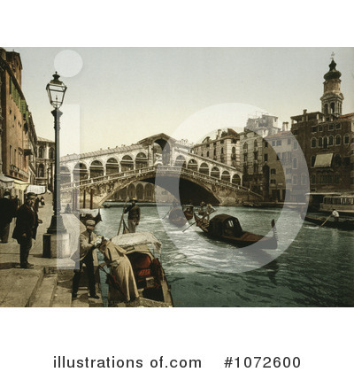 Royalty-Free (RF) Venice Clipart Illustration by JVPD - Stock Sample #1072600
