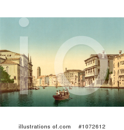 Royalty-Free (RF) Venice Clipart Illustration by JVPD - Stock Sample #1072612