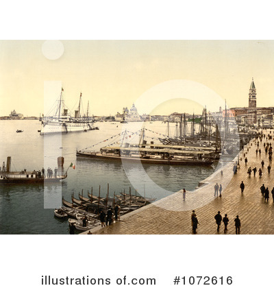 Royalty-Free (RF) Venice Clipart Illustration by JVPD - Stock Sample #1072616