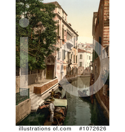 Royalty-Free (RF) Venice Clipart Illustration by JVPD - Stock Sample #1072626