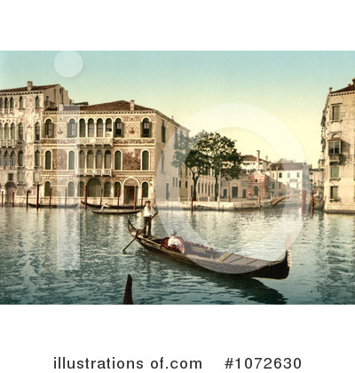 Royalty-Free (RF) Venice Clipart Illustration by JVPD - Stock Sample #1072630