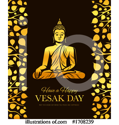 Royalty-Free (RF) Vesak Day Clipart Illustration by Vector Tradition SM - Stock Sample #1708239