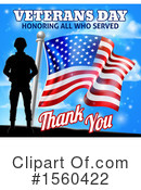 Veteran Clipart #1560422 by AtStockIllustration