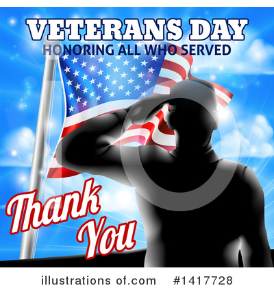Royalty-Free (RF) Veterans Day Clipart Illustration by AtStockIllustration - Stock Sample #1417728