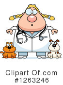Veterinarian Clipart #1263246 by Cory Thoman