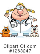 Veterinarian Clipart #1263247 by Cory Thoman