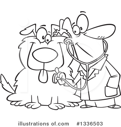 Veterinarian Clipart #1336503 by toonaday