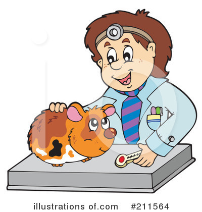 Royalty-Free (RF) Veterinary Clipart Illustration by visekart - Stock Sample #211564