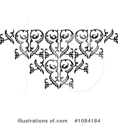 Royalty-Free (RF) Victorian Design Elements Clipart Illustration by BestVector - Stock Sample #1084184