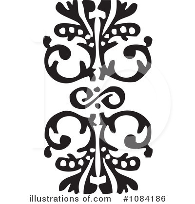 Royalty-Free (RF) Victorian Design Elements Clipart Illustration by BestVector - Stock Sample #1084186