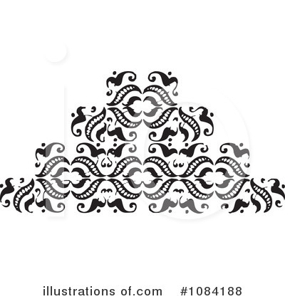Royalty-Free (RF) Victorian Design Elements Clipart Illustration by BestVector - Stock Sample #1084188