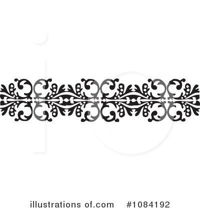 Royalty-Free (RF) Victorian Design Elements Clipart Illustration by BestVector - Stock Sample #1084192