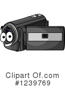 Video Camera Clipart #1239769 by Vector Tradition SM