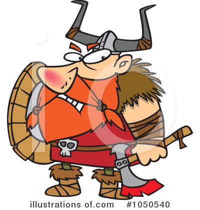 Royalty-Free (RF) Viking Clipart Illustration by toonaday - Stock Sample #1050540