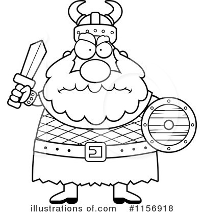 Royalty-Free (RF) Viking Clipart Illustration by Cory Thoman - Stock Sample #1156918