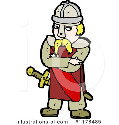 Royalty-Free (RF) Viking Clipart Illustration by lineartestpilot - Stock Sample #1178485