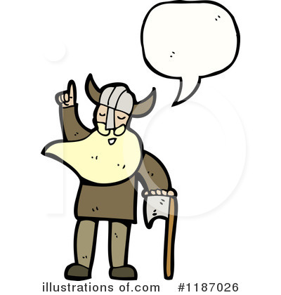 Royalty-Free (RF) Viking Clipart Illustration by lineartestpilot - Stock Sample #1187026