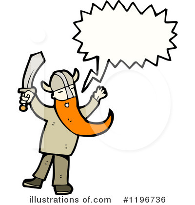 Royalty-Free (RF) Viking Clipart Illustration by lineartestpilot - Stock Sample #1196736