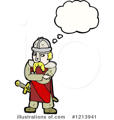 Royalty-Free (RF) Viking Clipart Illustration by lineartestpilot - Stock Sample #1213941