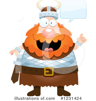 Royalty-Free (RF) Viking Clipart Illustration by Cory Thoman - Stock Sample #1231424