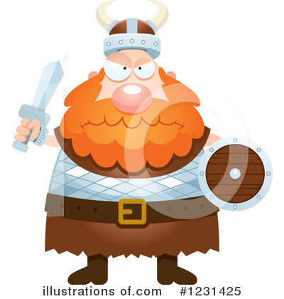 Viking Clipart #438275 - Illustration by Cory Thoman