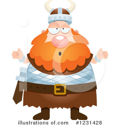 Royalty-Free (RF) Viking Clipart Illustration by Cory Thoman - Stock Sample #1231428