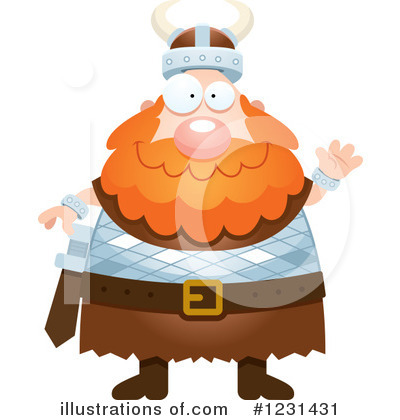 Royalty-Free (RF) Viking Clipart Illustration by Cory Thoman - Stock Sample #1231431