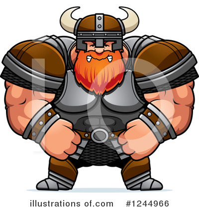 Royalty-Free (RF) Viking Clipart Illustration by Cory Thoman - Stock Sample #1244966