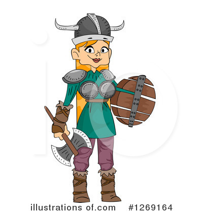 Royalty-Free (RF) Viking Clipart Illustration by BNP Design Studio - Stock Sample #1269164