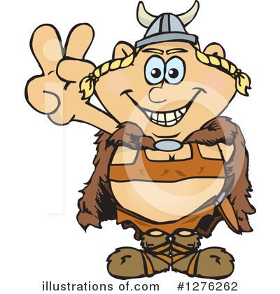 Royalty-Free (RF) Viking Clipart Illustration by Dennis Holmes Designs - Stock Sample #1276262