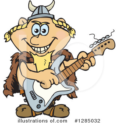 Royalty-Free (RF) Viking Clipart Illustration by Dennis Holmes Designs - Stock Sample #1285032