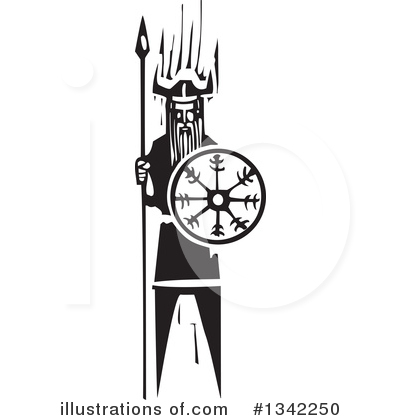 Royalty-Free (RF) Viking Clipart Illustration by xunantunich - Stock Sample #1342250