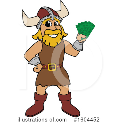Royalty-Free (RF) Viking Clipart Illustration by Mascot Junction - Stock Sample #1604452