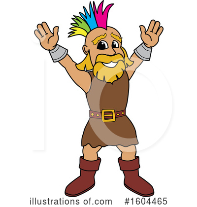 Royalty-Free (RF) Viking Clipart Illustration by Mascot Junction - Stock Sample #1604465