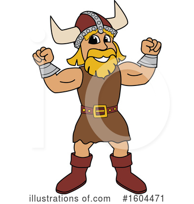 Royalty-Free (RF) Viking Clipart Illustration by Mascot Junction - Stock Sample #1604471