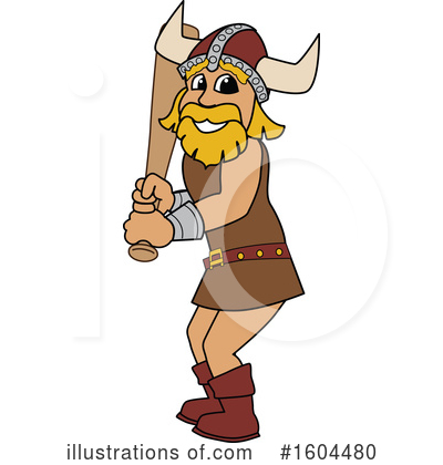 Royalty-Free (RF) Viking Clipart Illustration by Mascot Junction - Stock Sample #1604480