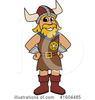 Royalty-Free (RF) Viking Clipart Illustration by Mascot Junction - Stock Sample #1604485