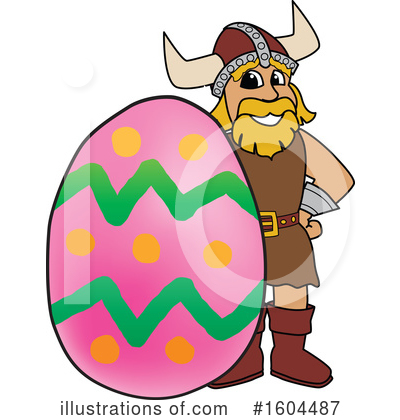 Royalty-Free (RF) Viking Clipart Illustration by Mascot Junction - Stock Sample #1604487