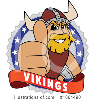 Royalty-Free (RF) Viking Clipart Illustration by Mascot Junction - Stock Sample #1604490