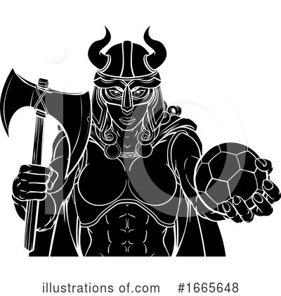 Royalty-Free (RF) Viking Clipart Illustration by AtStockIllustration - Stock Sample #1665648