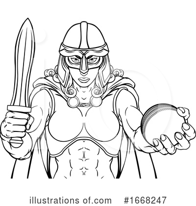 Royalty-Free (RF) Viking Clipart Illustration by AtStockIllustration - Stock Sample #1668247