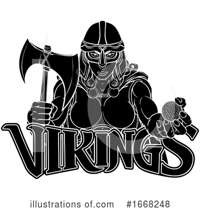 Royalty-Free (RF) Viking Clipart Illustration by AtStockIllustration - Stock Sample #1668248