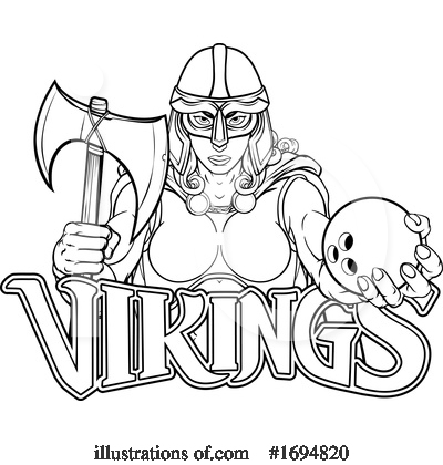 Royalty-Free (RF) Viking Clipart Illustration by AtStockIllustration - Stock Sample #1694820