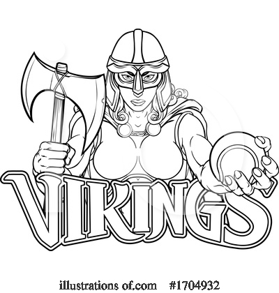 Royalty-Free (RF) Viking Clipart Illustration by AtStockIllustration - Stock Sample #1704932