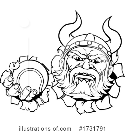 Royalty-Free (RF) Viking Clipart Illustration by AtStockIllustration - Stock Sample #1731791