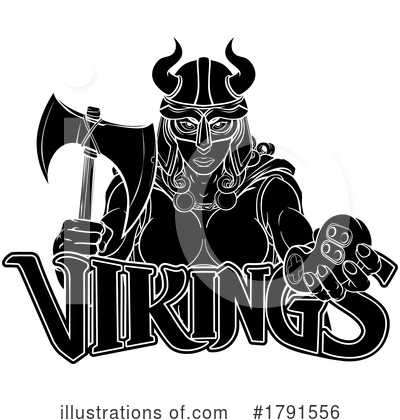 Royalty-Free (RF) Viking Clipart Illustration by AtStockIllustration - Stock Sample #1791556