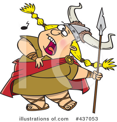 Royalty-Free (RF) Viking Clipart Illustration by toonaday - Stock Sample #437053