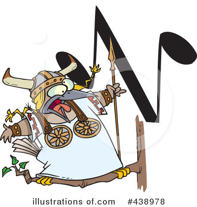 Royalty-Free (RF) Viking Clipart Illustration by toonaday - Stock Sample #438978