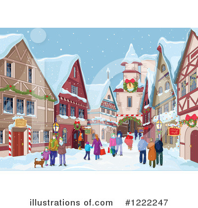 Christmas Shopping Clipart #1222247 by Pushkin
